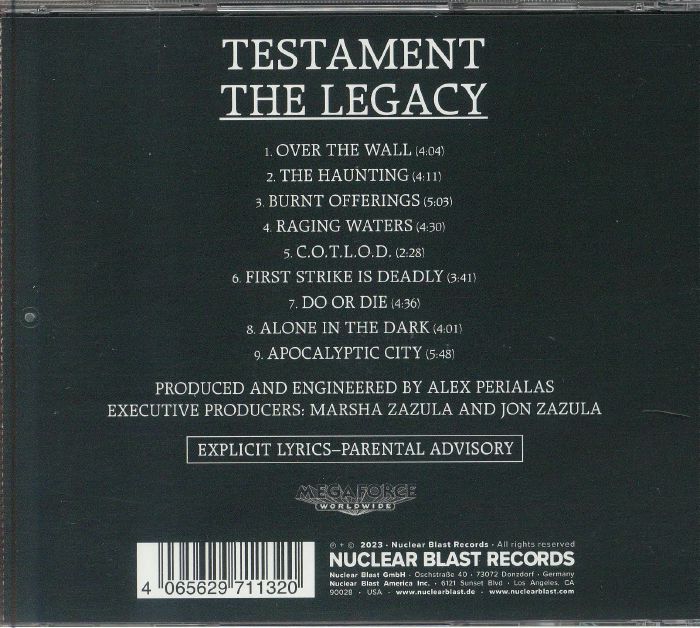 TESTAMENT - The Legacy