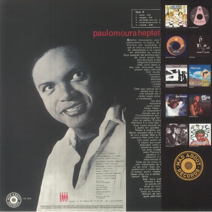 PAULO MOURA HEPTETO - Mensagem (Deluxe Edition)