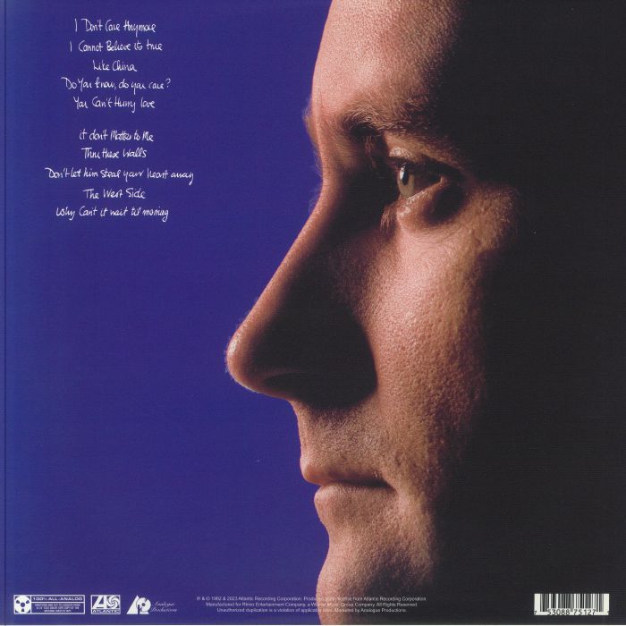 Phil COLLINS - Hello I Must Be Going! (Atlantic Records 75th Anniversary Edition)
