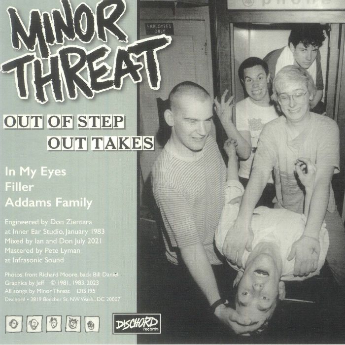 MINOR THREAT - Out Of Step Outtakes