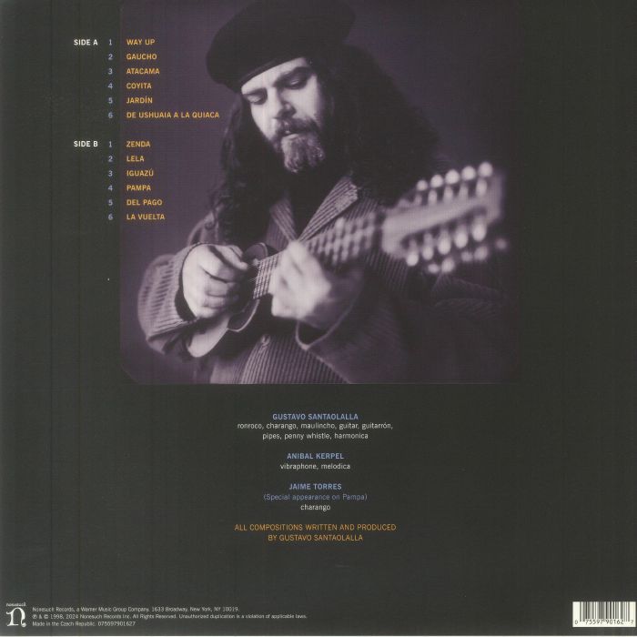 Gustavo SANTAOLALLA - Ronroco (remastered) Vinyl At Juno Records.