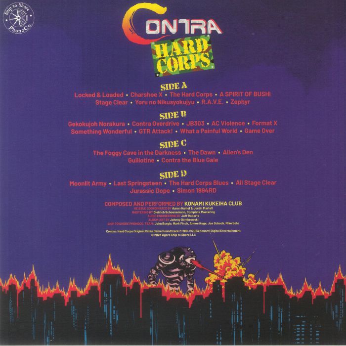 KONAMI KUKEIHA CLUB - Contra: Hard Corps (Soundtrack)