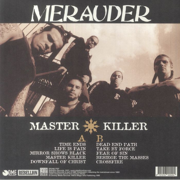 MERAUDER / MASTER KILLER レコード　LP MBL_8710_600x600_crop_center.