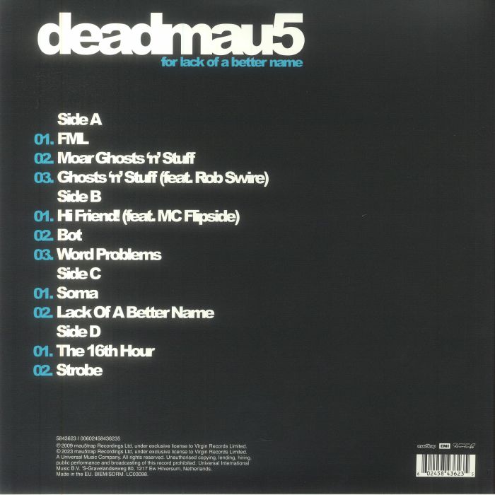 DEADMAU5 - For Lack Of A Better Name