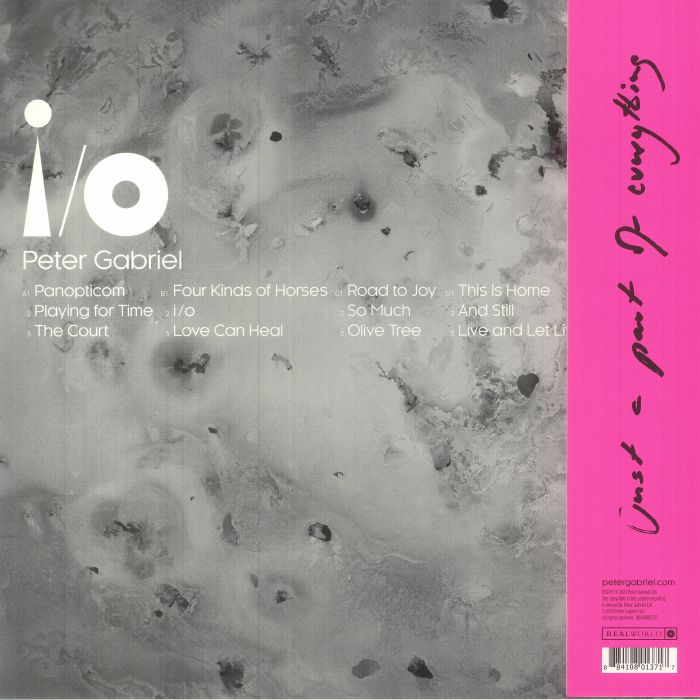 GABRIEL, Peter - I/O (Bright Side Mix Edition)
