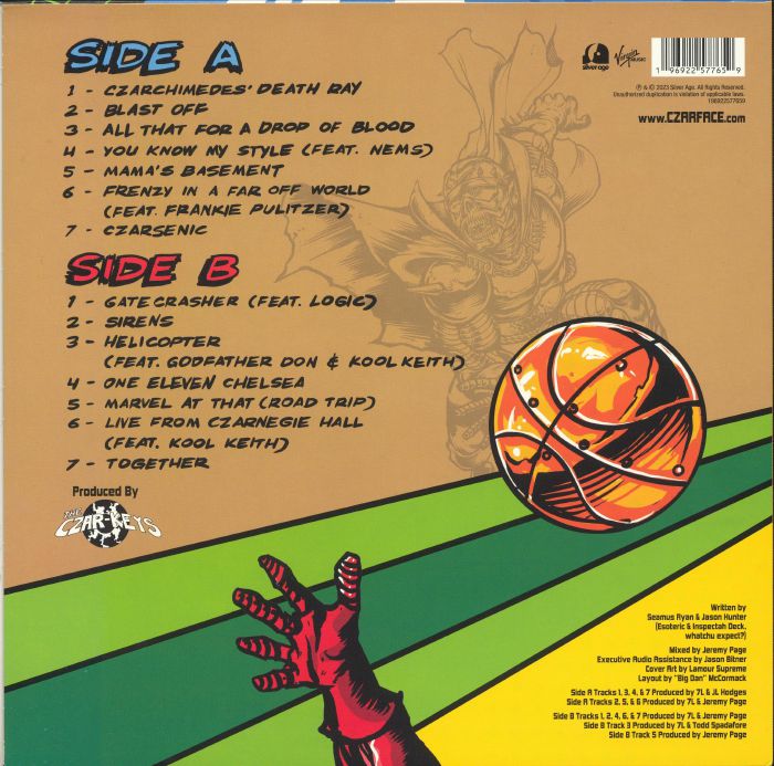 CZARFACE - Czartificial Intelligence (Record Store Day RSD Black Friday 2023)
