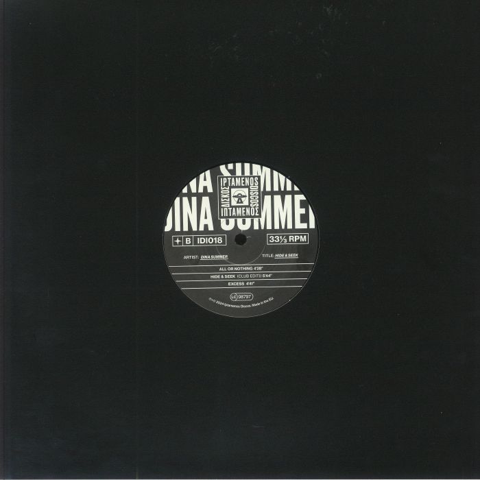 DINA SUMMER - Hide & Seek EP