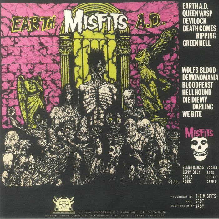 MISFITS - Earth AD/Wolfsblood (reissue)