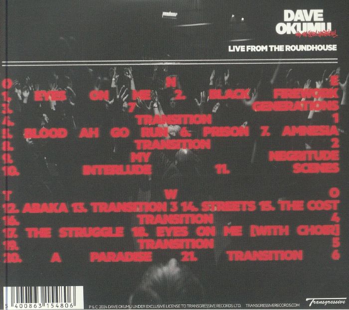 OKUMU, Dave/THE SEVEN GENERATIONS - I Came From Love: Live From The Roundhouse