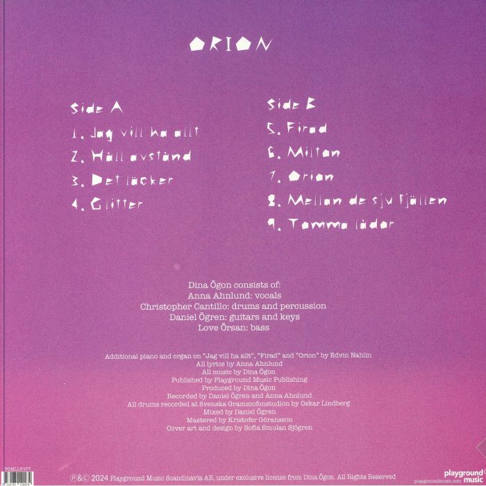 DINA OGON - Orion