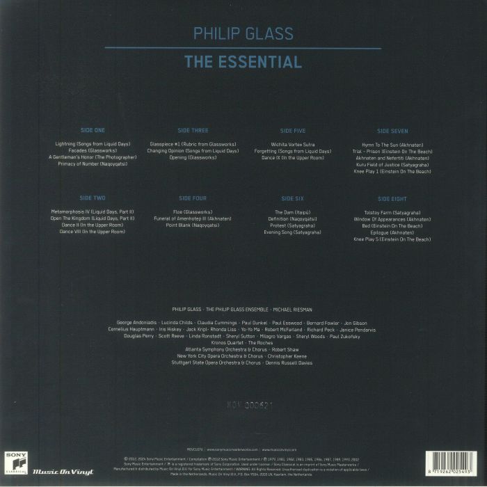GLASS, Philip - The Essential