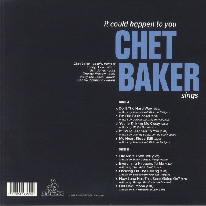Chet BAKER - It Could Happen To You (reissue)