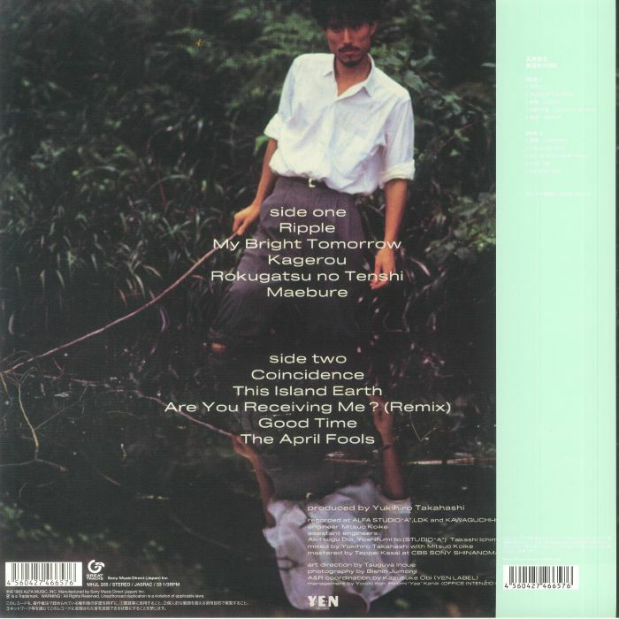 TAKAHASHI, Yukihiro - Tomorrow's Just Another Day (reissue) (B-STOCK)