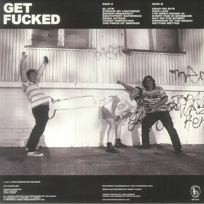 CHATS, The - Get Fucked (B-STOCK)