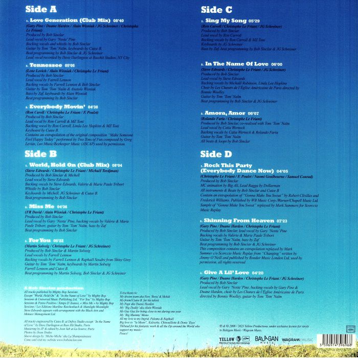 BOB SINCLAR - Western Dream