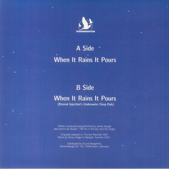 SKYARK - When It Rains It Pours