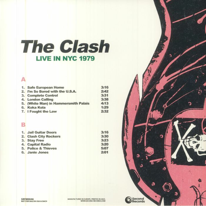 CLASH, The - Live In NYC 1979