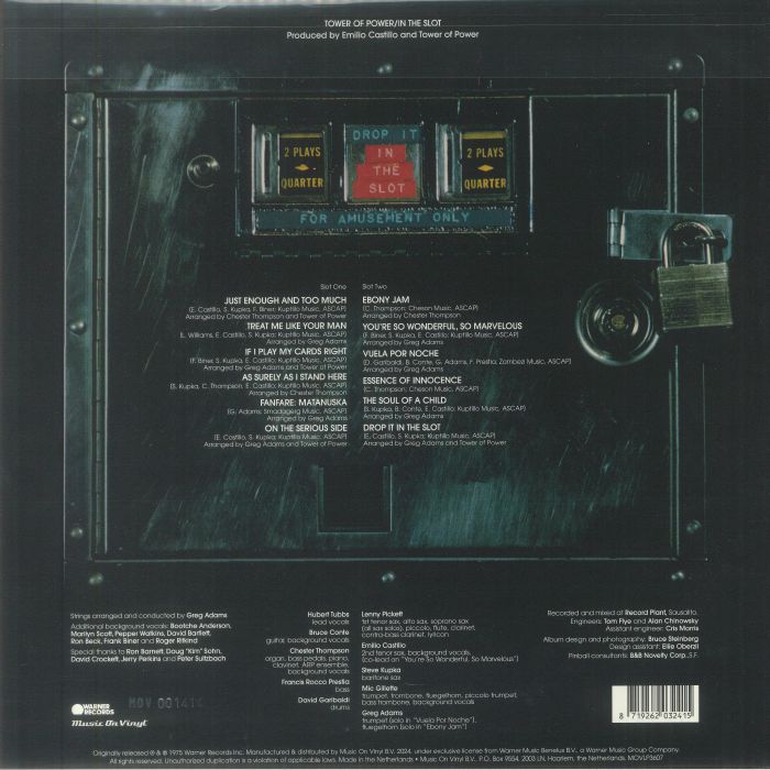 TOWER OF POWER - In The Slot