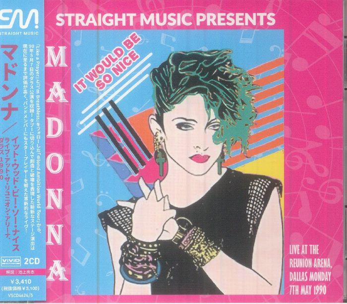 MADONNA - It Would Be So Nice: Live At The Reunion Arena Dallas 7th May 1990