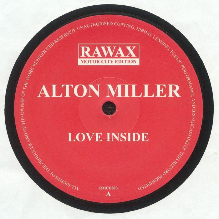 Alton Miller ‎/ Love Inside