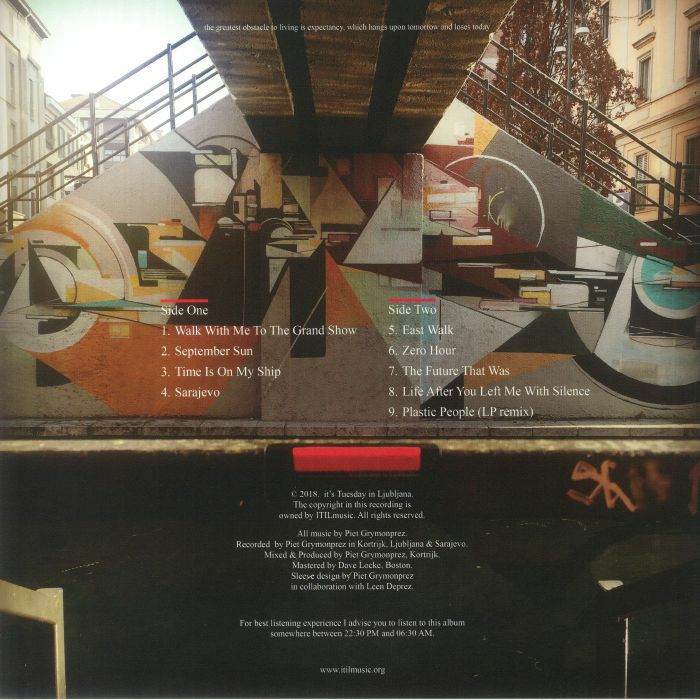 IT'S TUESDAY IN LJUBLJANA - Hello Magnificent Future (B-STOCK)