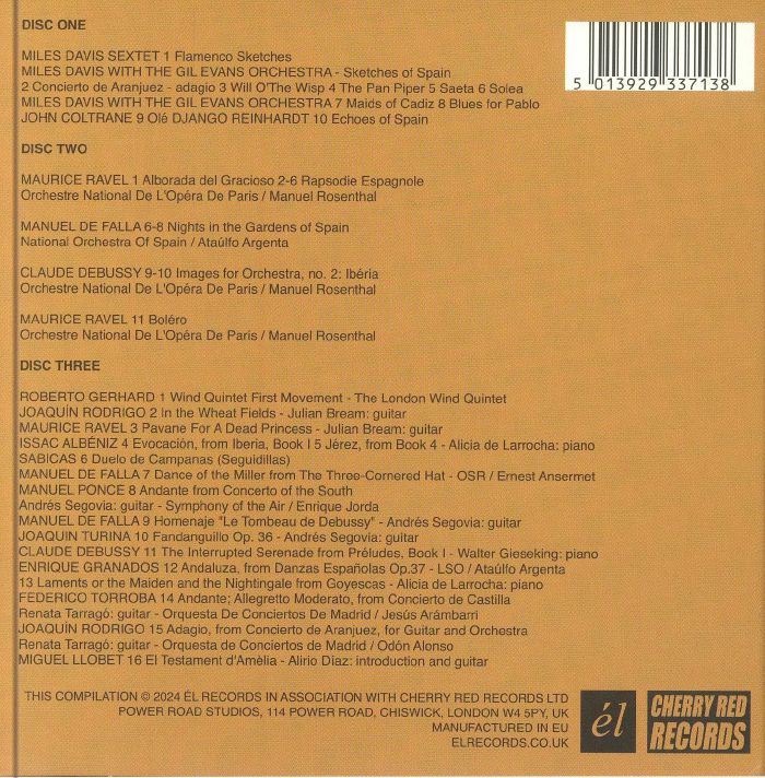VARIOUS - Echoes Of Spain: From Segovia & Sabicas To Miles Davis & John Coltrane