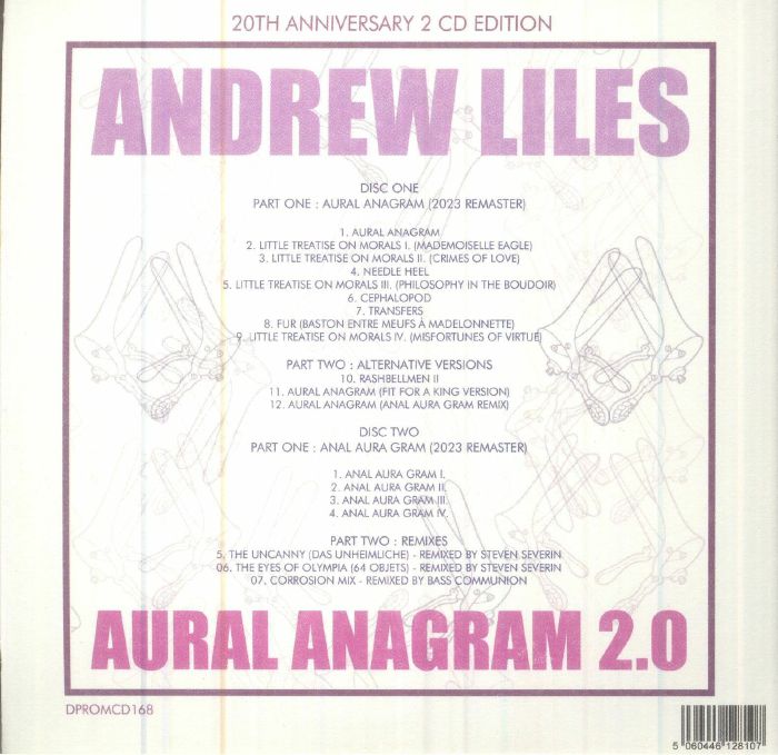 LILES, Andrew - Aural Anagram (20th Anniversary Edition)