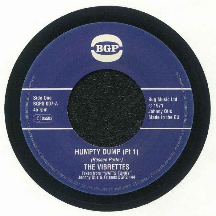 VIBRETTES, The - Humpty Dump (reissue)