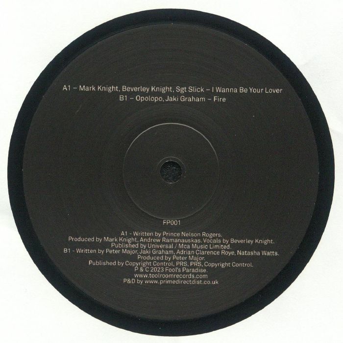 Mark Knight, Sgt Slick, Beverly Knight, Opolopo, Jaki Graham / Fool’s Paradise Sampler Vol. 1 Mark Knight, Sgt Slick, Beverly Knight, Opolopo, Jaki Graham / Fool’s Paradise Sampler Vol. 1
