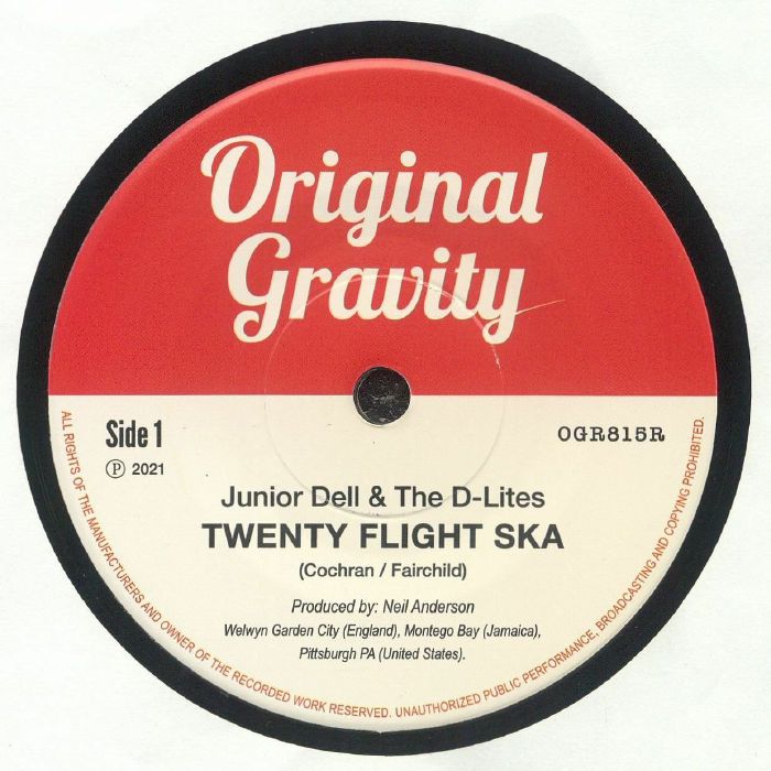 JUNIOR DELL & THE D LITES - Twenty Flight Ska (reissue)