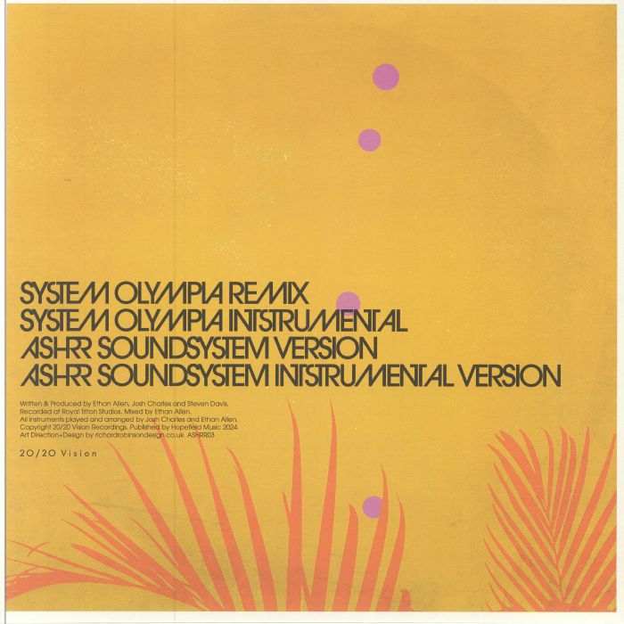 ASHRR - What's Been Turning You On (System Olympia Remixes)