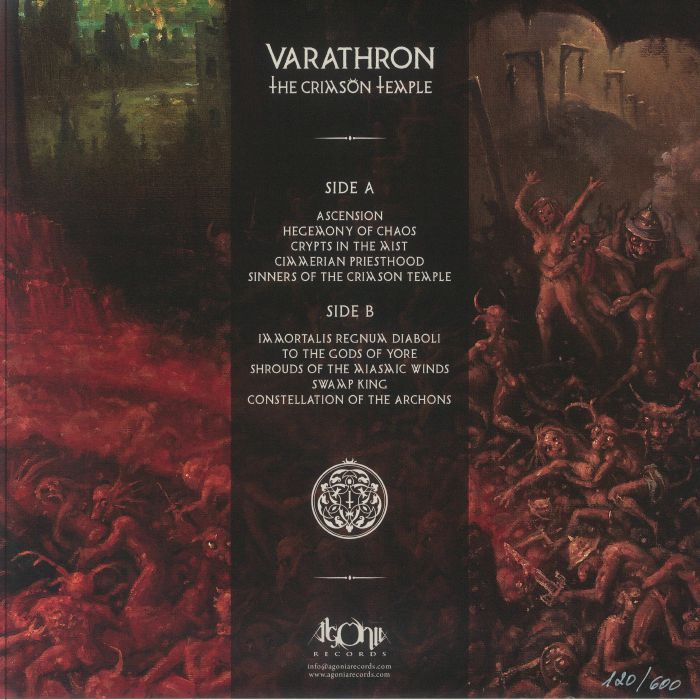 VARATHRON - The Crimson Temple