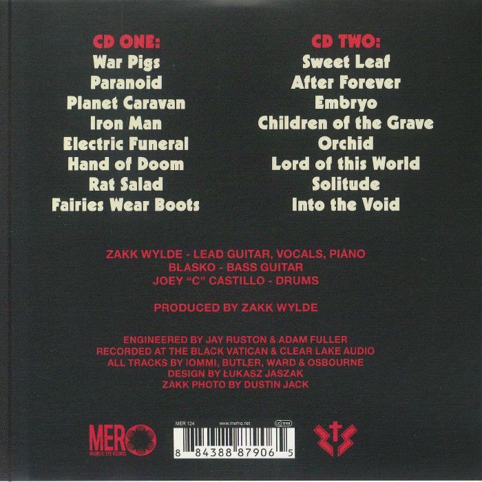 ZAKK SABBATH - Doomed Forever Forever Doomed