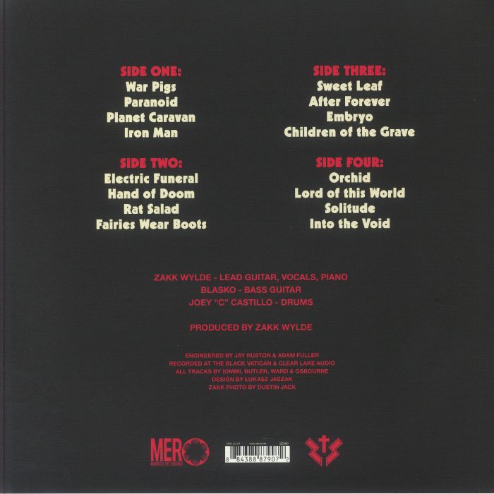ZAKK SABBATH - Doomed Forever Forever Doomed