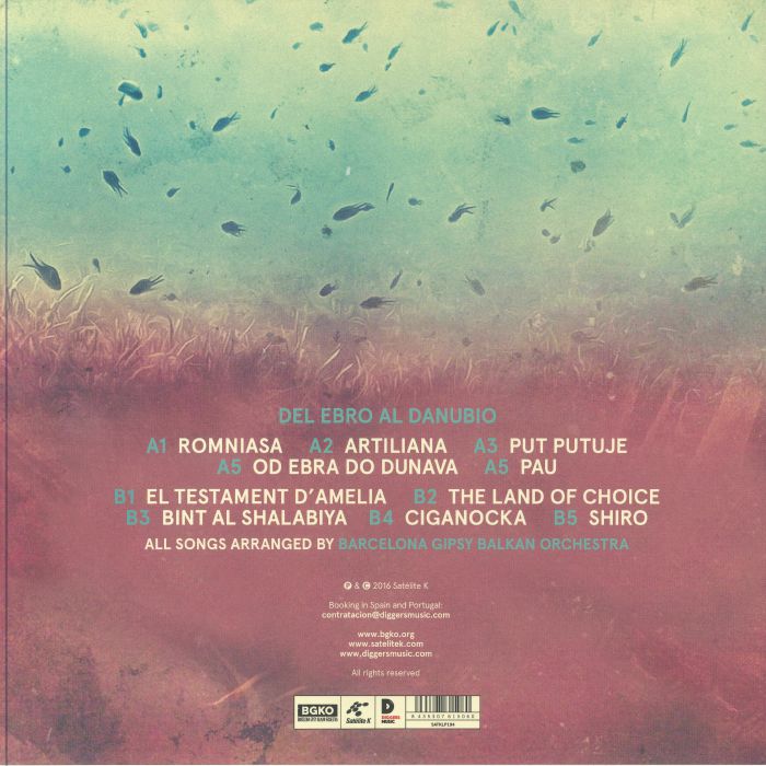 BARCELONA GIPSY BALKAN ORCHESTRA aka BARCELONA GIPSY KLEZMER ORCHESTRA - Del Ebro Al Danubio
