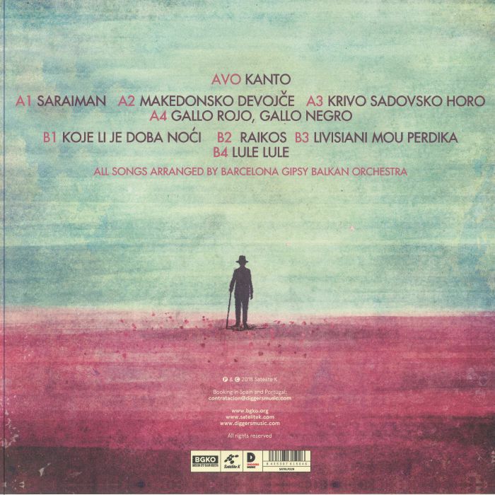 BARCELONA GIPSY BALKAN ORCHESTRA aka BARCELONA GIPSY KLEZMER ORCHESTRA - Avo Kanto