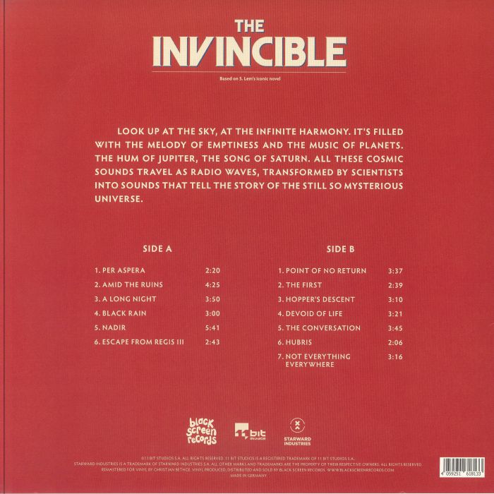 LUBAS, Brunon - The Invincible (Soundtrack)