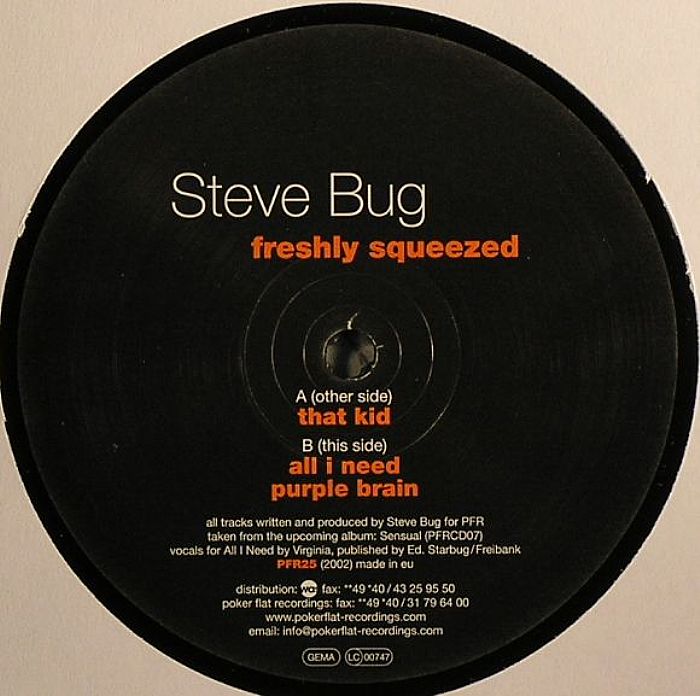 BUG, Steve - Freshly Squeezed