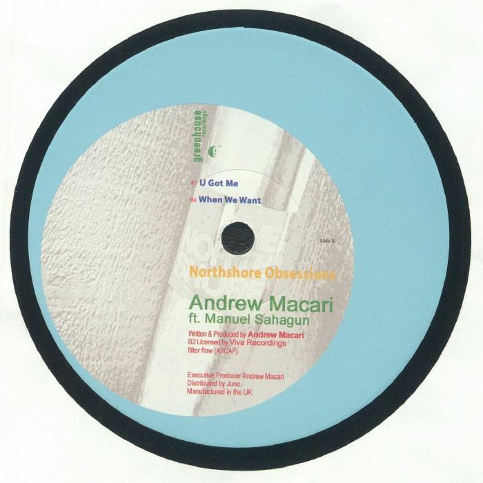 Andrew Macari, Manuel Sahagun / Northshore Obsessions EP Andrew Macari, Manuel Sahagun / Northshore Obsessions EP