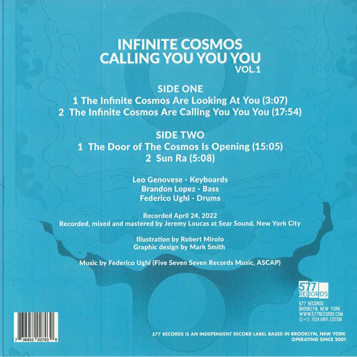 UGHI, Frederico feat LEO GENOVESE/BRANDON LOPEZ - Infinite Cosmos Calling You You You Vol 1