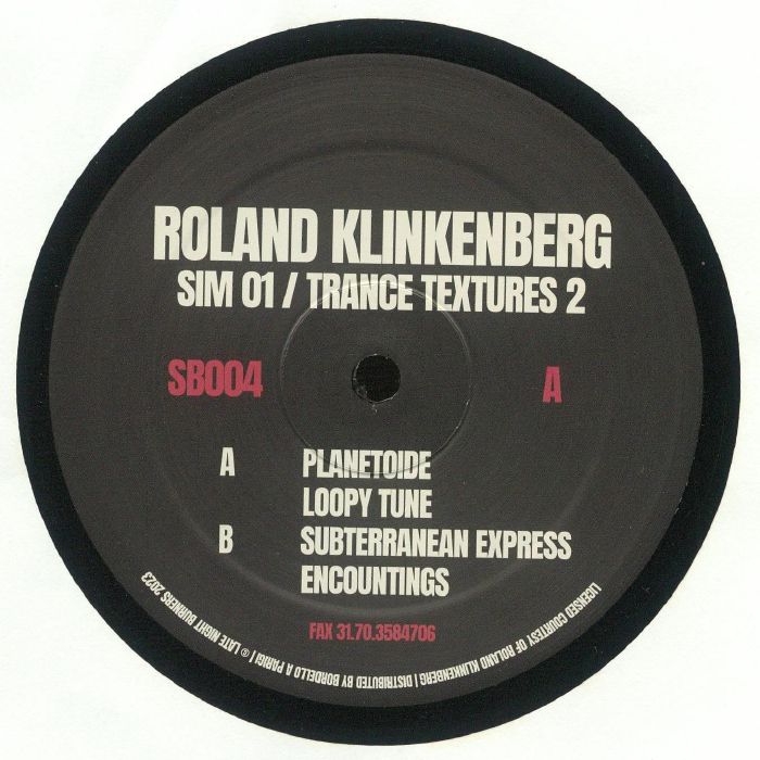 KLINKENBERG, Roland - Sim 01/Trance Textures 2