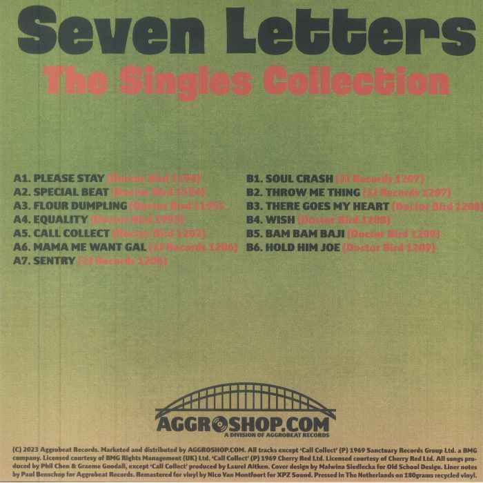 SEVEN LETTERS aka SYMARIP - The Singles Collection