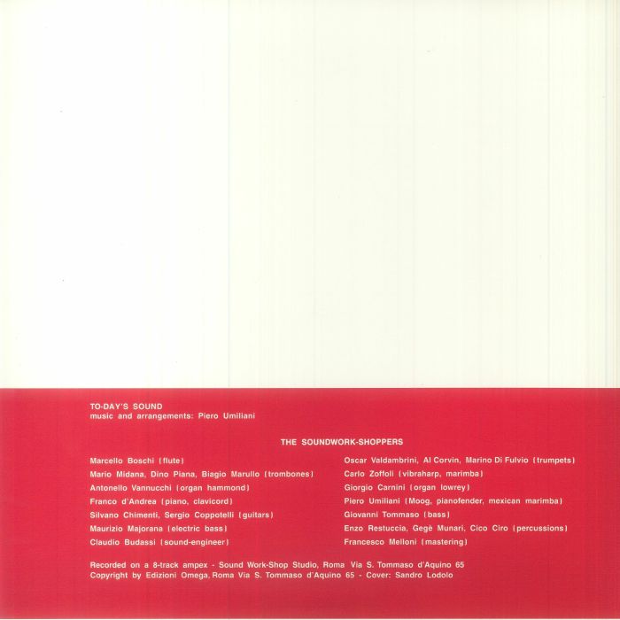 UMILIANI, Piero - To Day's Sound (reissue)