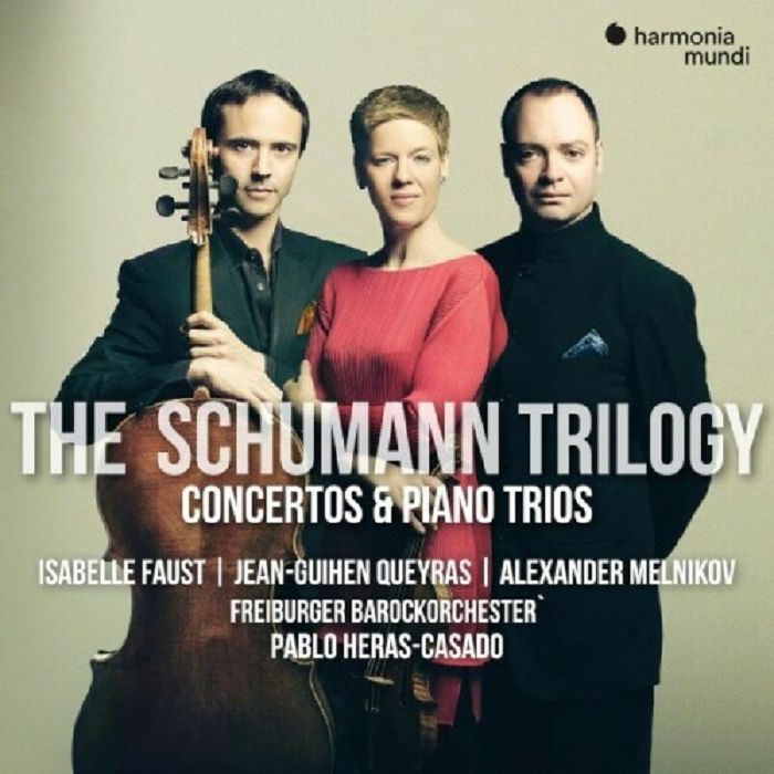 FAUST, Isabelle/JEAN GUIHEN QUEYRAS/ALEXANDER MELNIKOV - The Schumann Trilogy: Complete Concertos & Piano Trios