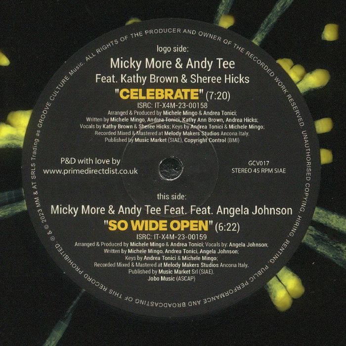 Micky MORE/ANDY TEE - Celebrate