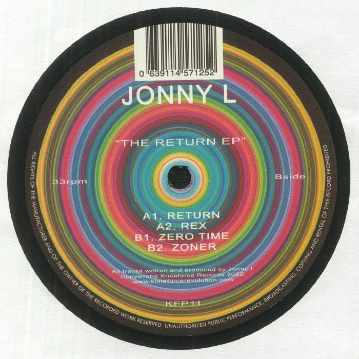 JONNY L - The Return EP (B-STOCK)