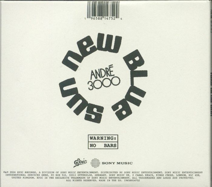 ANDRE 3000 - New Blue Sun CD at Juno Records.