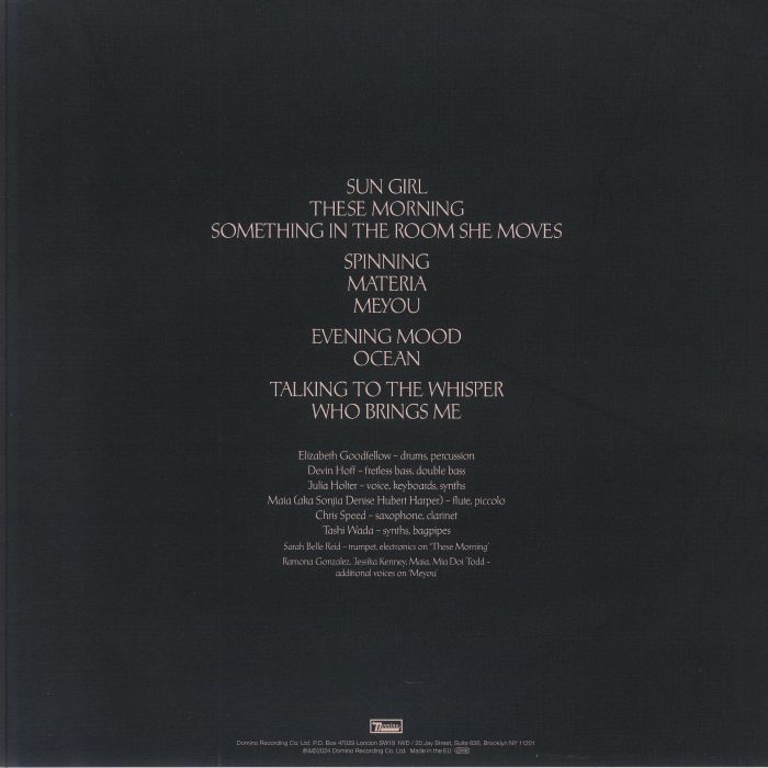 HOLTER, Julia - Something In The Room She Moves