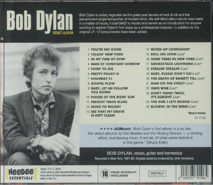 Bob DYLAN - Debut Album
