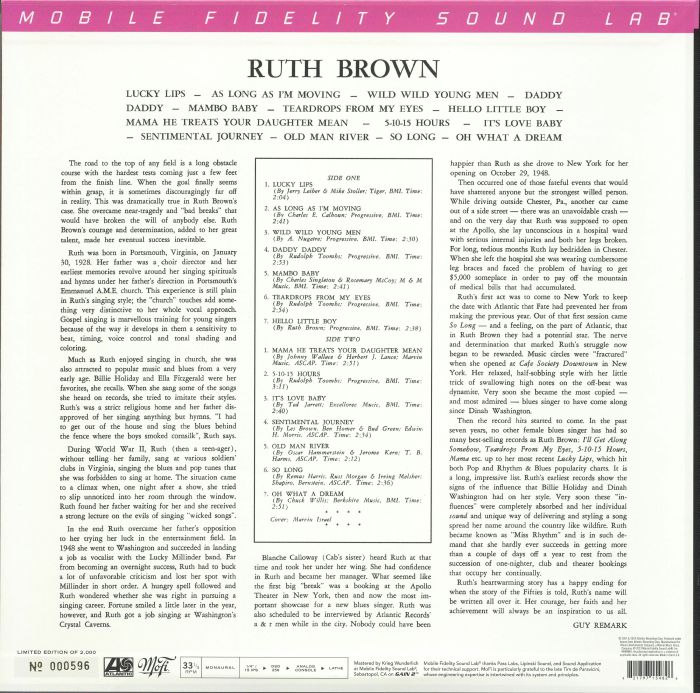 Ruth BROWN - Rock & Roll (mono)